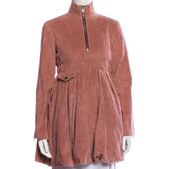 Anton Belinskiy Corduroy Mini Dress - Picture 1 of 3